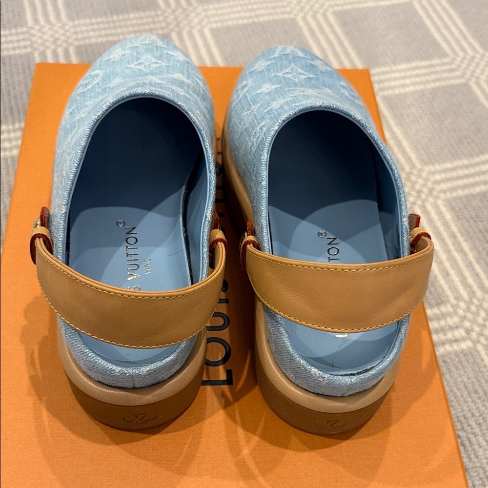 Louis Vuitton Aspen Platform Clogs with Strap 38 - Picture 5 of 16